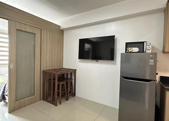 Cozy 1 Bedroom Unit At Shore 1 Residences Mall Of Apartamento *
