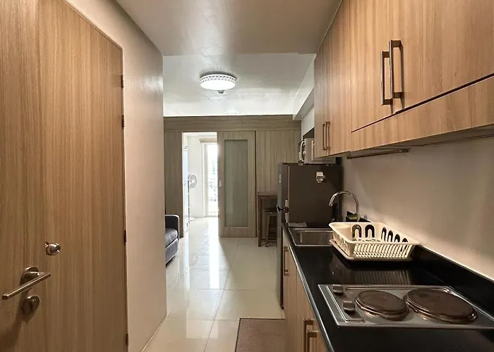 Cozy 1 Bedroom Unit At Shore 1 Residences Mall Of Apartamento *